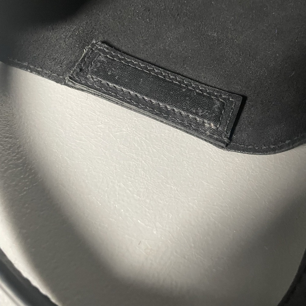 MADEWELL Open Top Black Leather Small Tote Bag - Picture 11 of 13